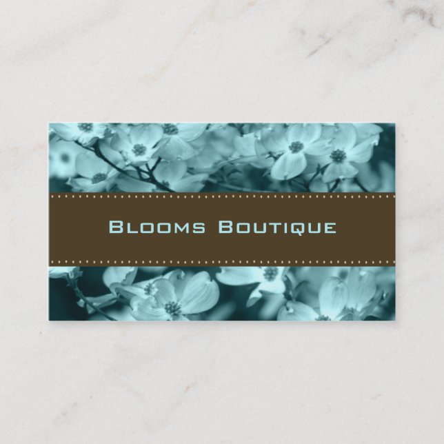 CARTES DE VISITE fleuristes américains (Devant)