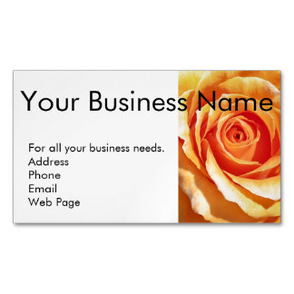 Cartes de visite florales imprimables modernes
