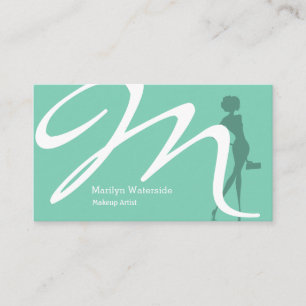 Cartes de visite frais de maquilleur
