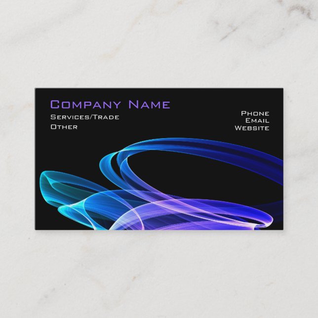 cartes de visite graphiques sucrées (Devant)
