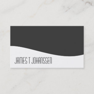 Cartes de visite gris et blancs professionnels