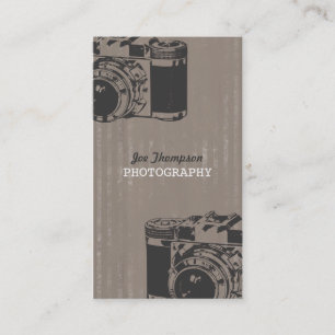 Cartes de visite grunges vintages de photographie