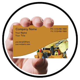 Cartes de visite Handyman