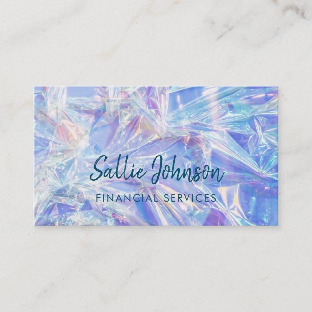 Cartes de visite holographiques (Devant)