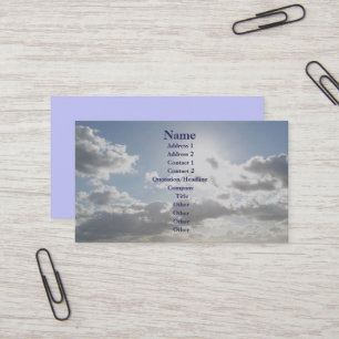 Cartes de visite IBSP Summer Sky