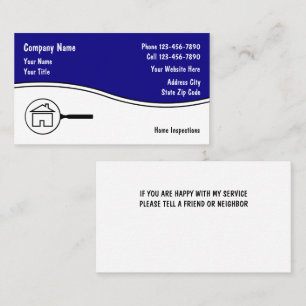 Cartes de visite immobiliers