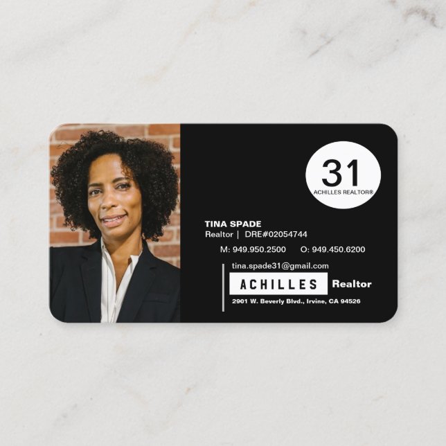 Cartes de visite immobiliers (Devant)