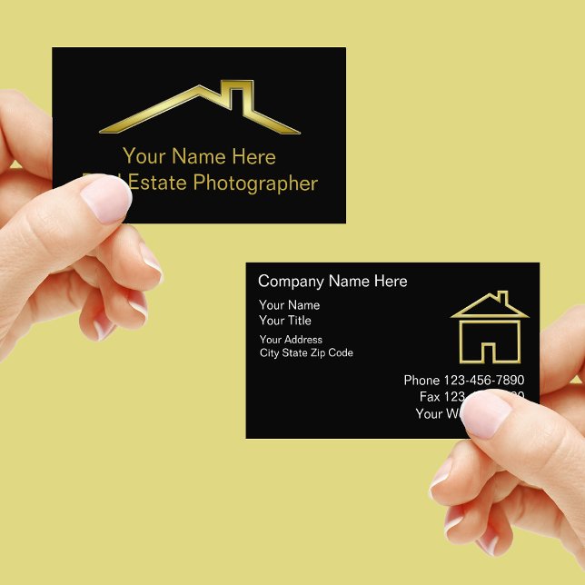 Cartes de visite immobiliers (Créateur téléchargé)