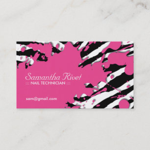 Cartes de visite impertinents d'impression de