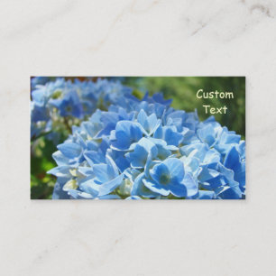 Cartes de visite infirmière médicale Hydrangeas