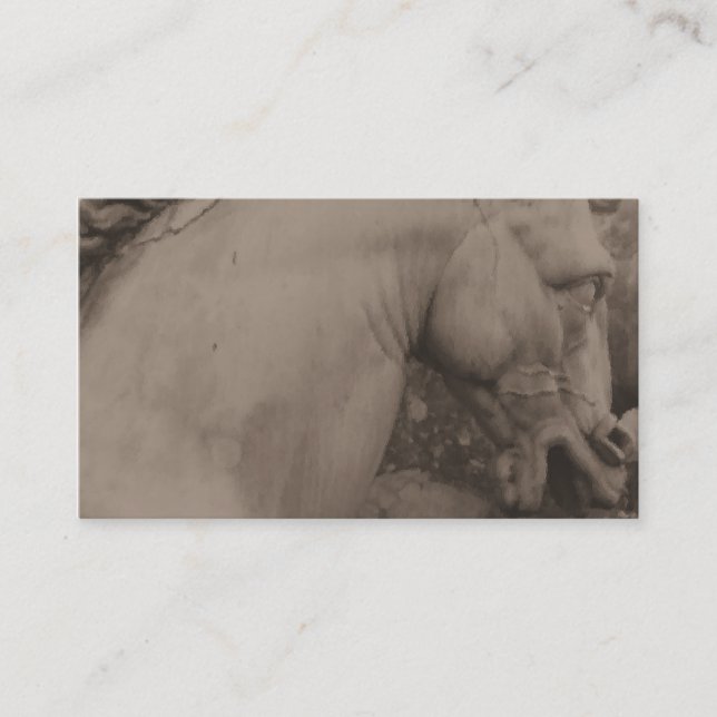 Cartes de visite italiens de cheval de la (Devant)