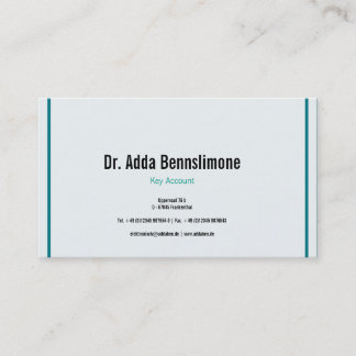 Cartes de visite lignes