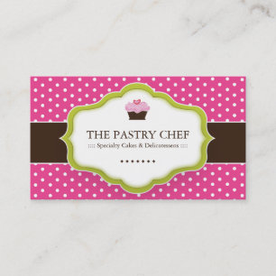 Cartes de visite lunatiques de boulangerie