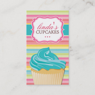 Cartes de visite lunatiques de petit gâteau