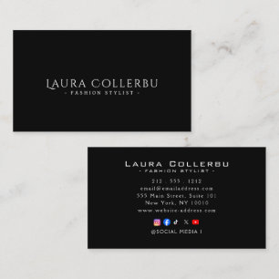 Cartes de visite luxe haut de gamme