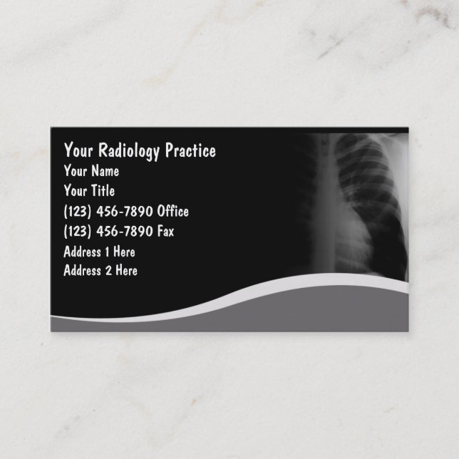 Cartes de visite Médicale (Devant)