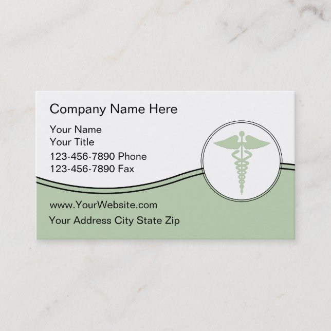Cartes de visite Médicale (Devant)