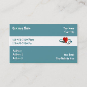 Cartes de visite Médicale