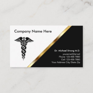 Cartes de visite Médicales