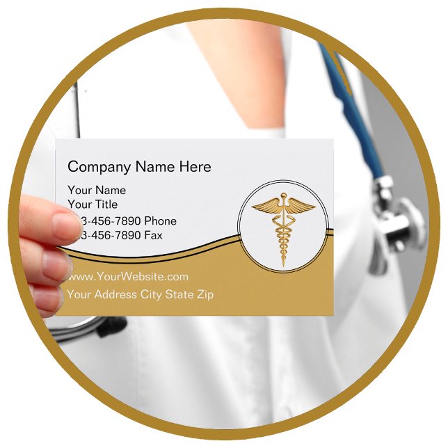 Cartes de visite Médicales (Créateur téléchargé)