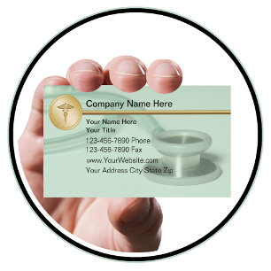 Cartes de visite Médicales
