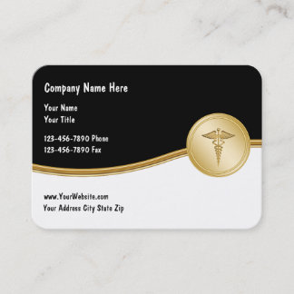 Cartes de visite médicales
