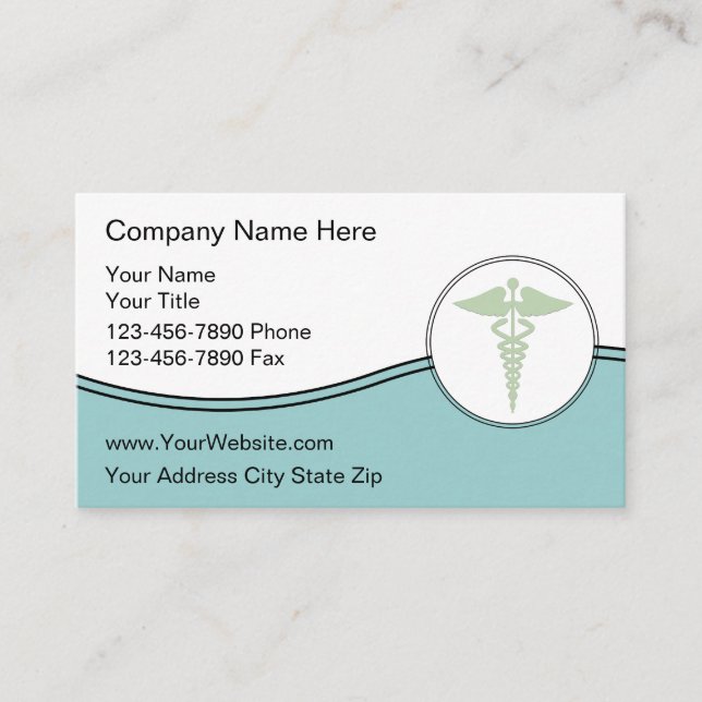 Cartes de visite Médicales (Devant)