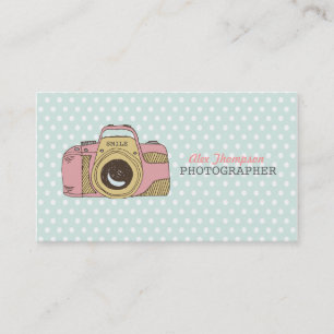 Cartes de visite mignons de photographie