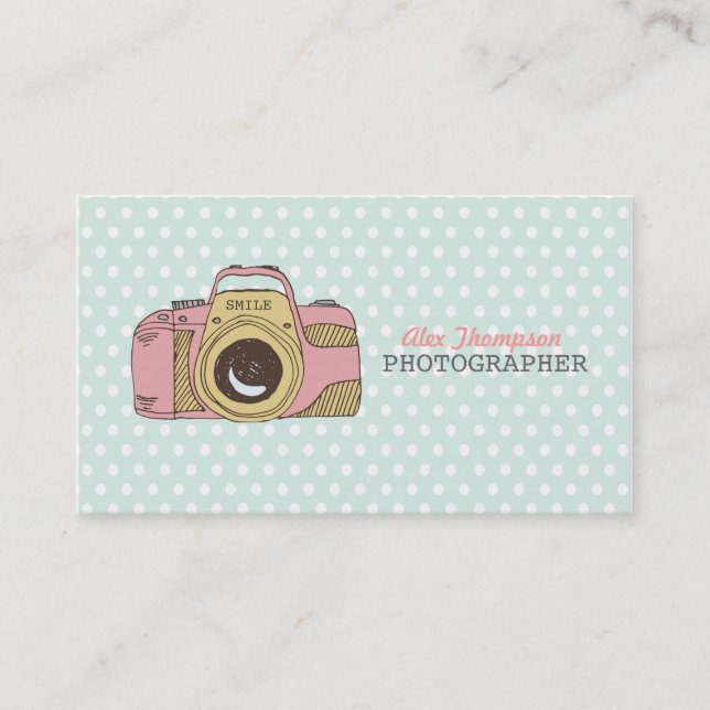 Cartes de visite mignons de photographie (Devant)