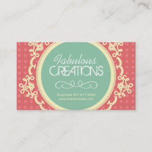 Cartes de visite mignons et espiègles