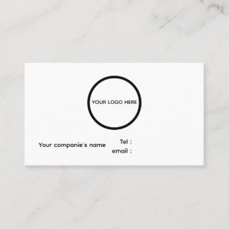 Cartes de visite minimaliste professionnel