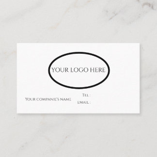 Cartes de visite minimaliste professionnel élégant