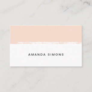 Cartes de visite minimalistes