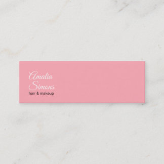 Cartes de visite minimalistes blanches
