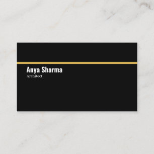 Cartes de visite minimalistes et modernes