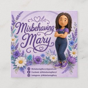 Cartes de visite Misbehaving Mary