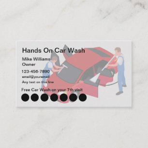 Cartes de visite Modèle de fidélité client