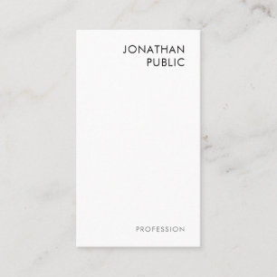 Cartes de visite modèles Moderne Élégant Professio