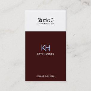 Cartes de visite - Moderne 2  Ordre personnalisé