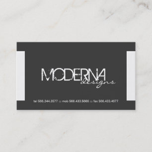 Cartes de visite modernes