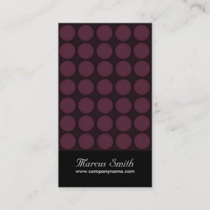 Cartes de visite modernes