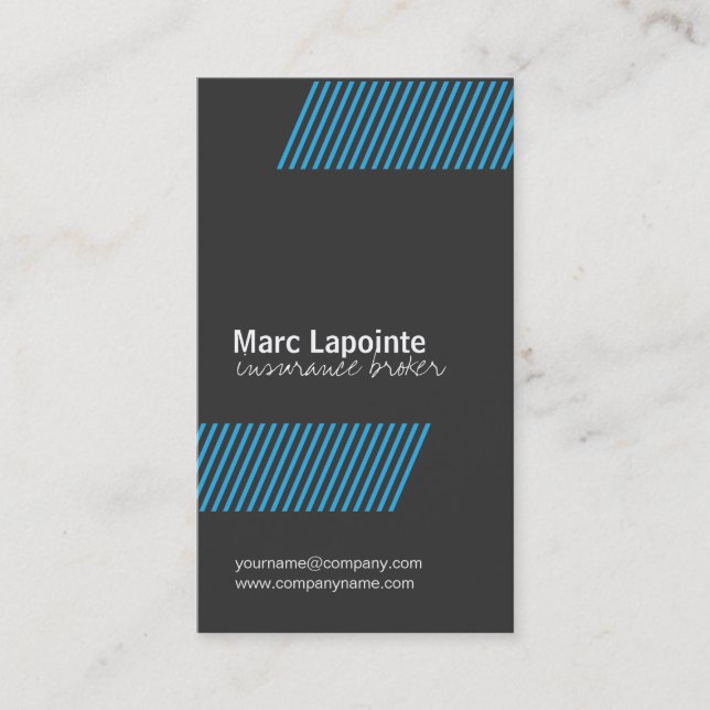 Cartes de visite modernes (Devant)