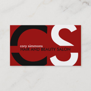 Cartes de visite modernes