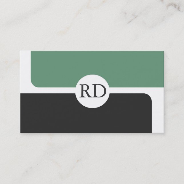 Cartes de visite modernes (Devant)