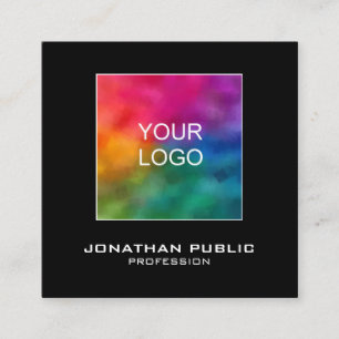 Cartes de visite modernes Ajouter Télécharger votr