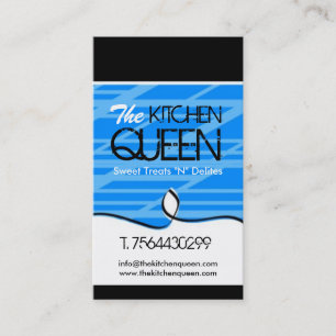 Cartes de visite modernes de boulangerie