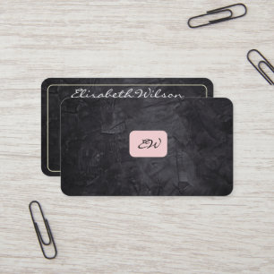 Cartes de visite modernes élégantes avec QR code p
