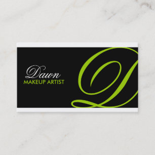 Cartes de visite monogrammes