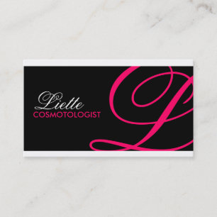 Cartes de visite monogrammes