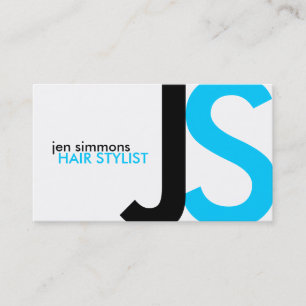 Cartes de visite monogrammes